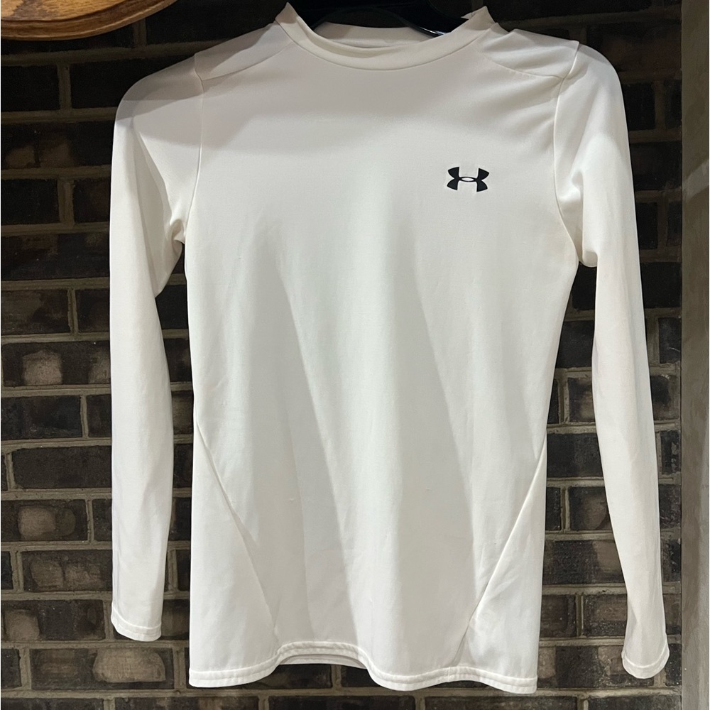 Under Armor: Heat Gear | Size: YLG| Color:White